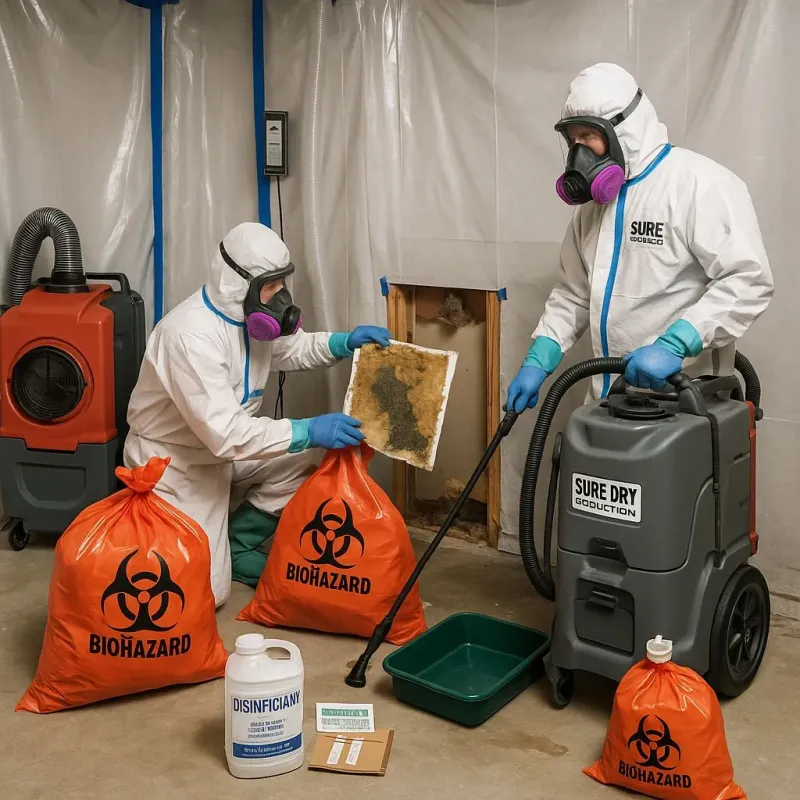 Contaminated Water Handling Protocols process in Dakota Dunes, SD